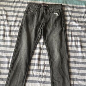 Tommy Hilfiger Boy’s Charcoal Slim Jeans